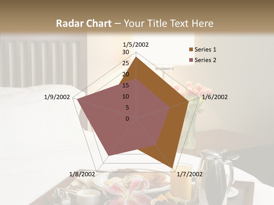 Morning Tea Tray PowerPoint Template