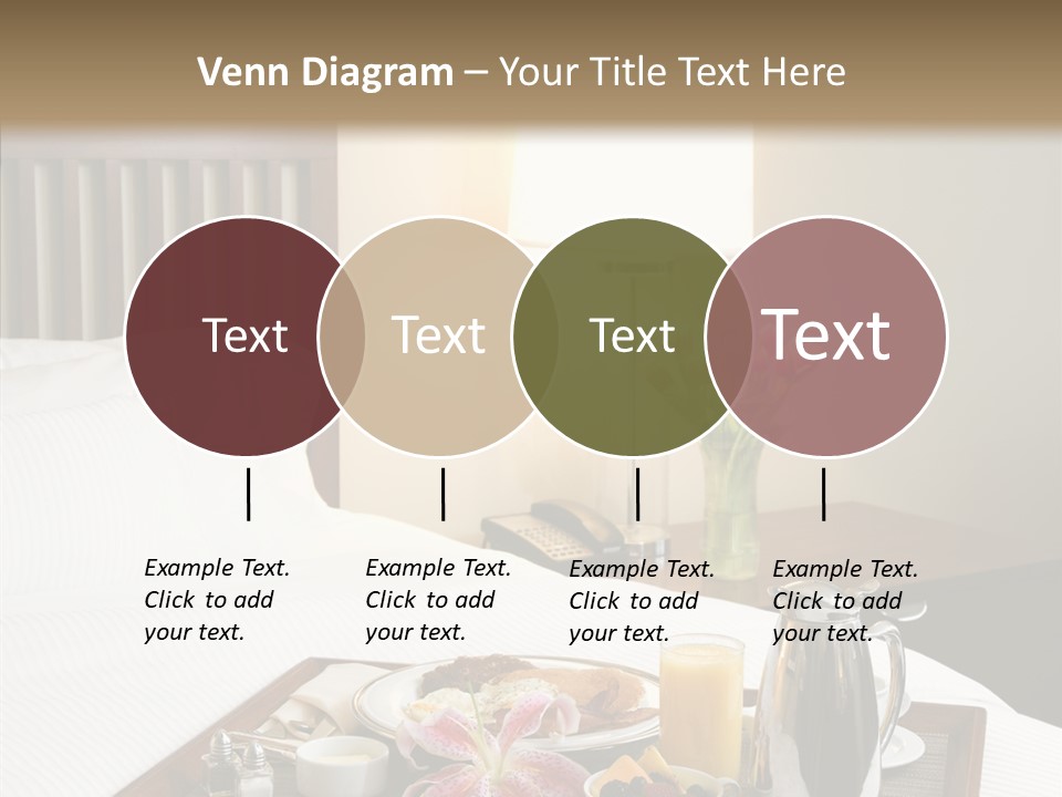 Morning Tea Tray PowerPoint Template