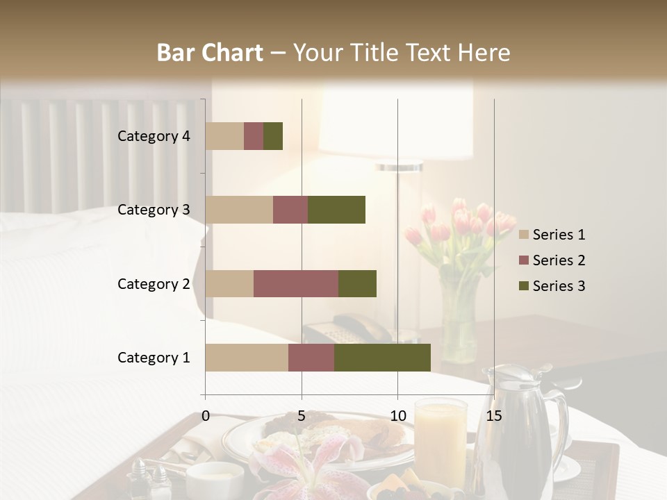 Morning Tea Tray PowerPoint Template