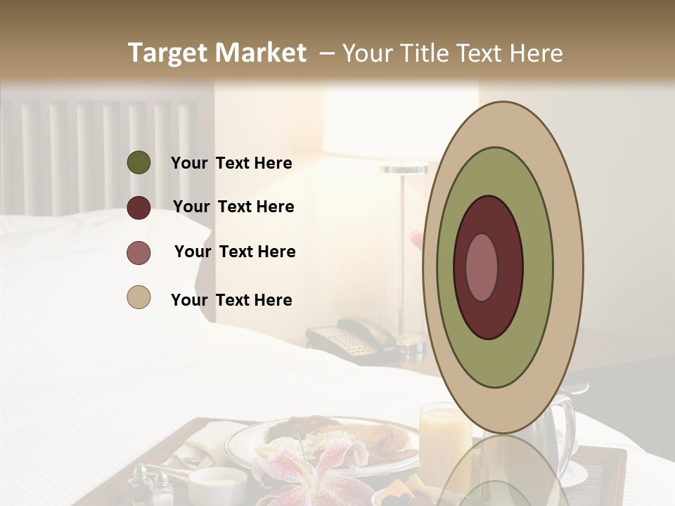 Morning Tea Tray PowerPoint Template