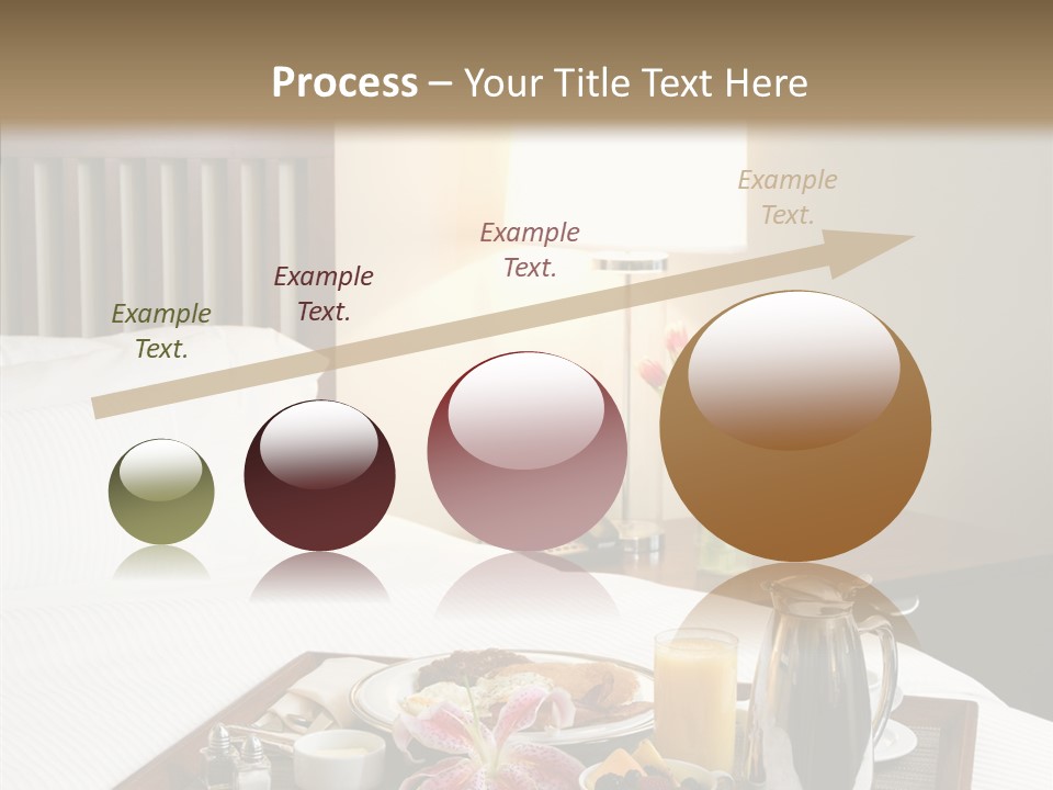 Morning Tea Tray PowerPoint Template