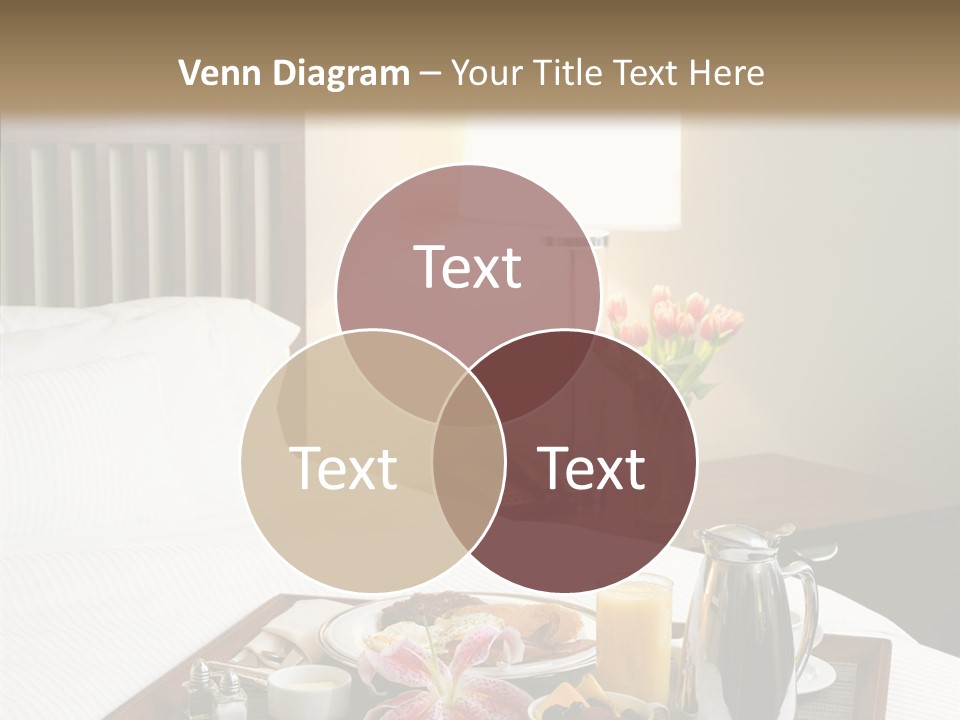 Morning Tea Tray PowerPoint Template