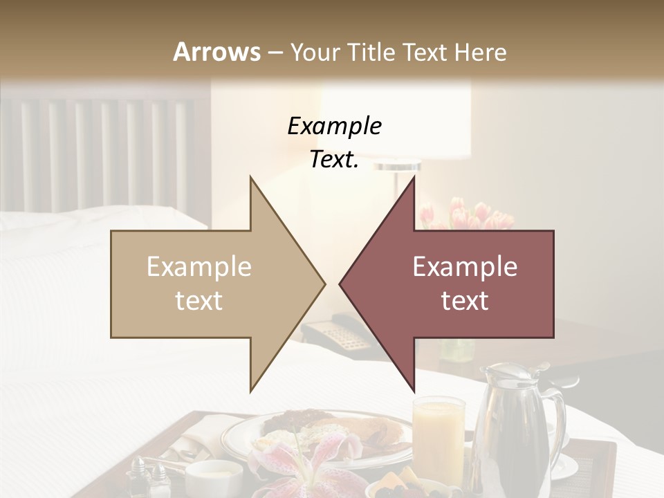 Morning Tea Tray PowerPoint Template