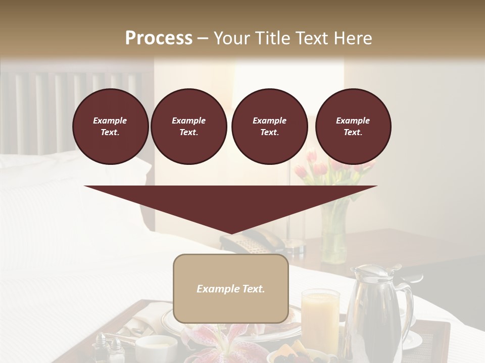 Morning Tea Tray PowerPoint Template