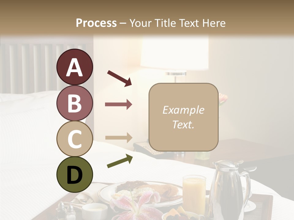 Morning Tea Tray PowerPoint Template