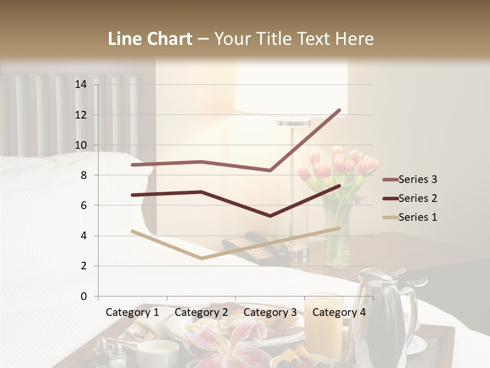 Morning Tea Tray PowerPoint Template
