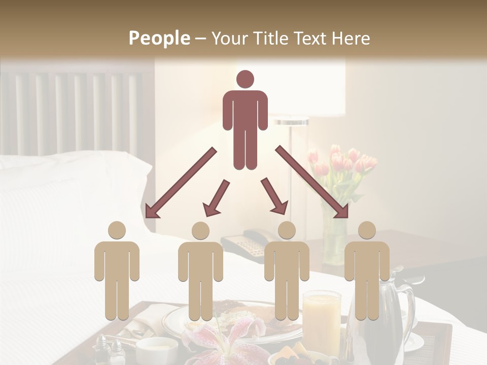 Morning Tea Tray PowerPoint Template