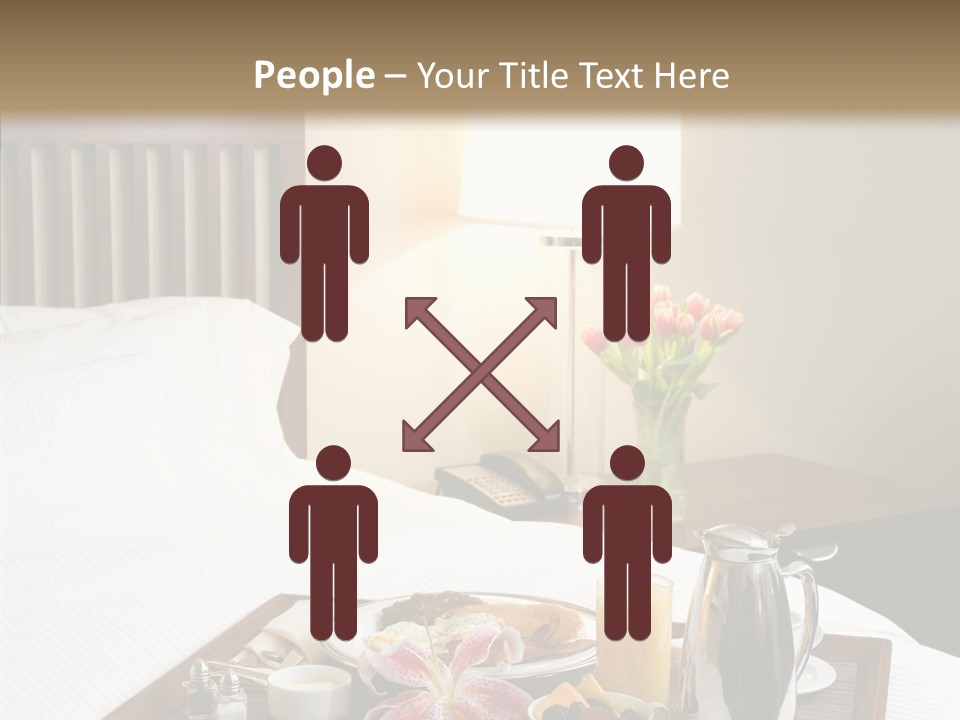 Morning Tea Tray PowerPoint Template