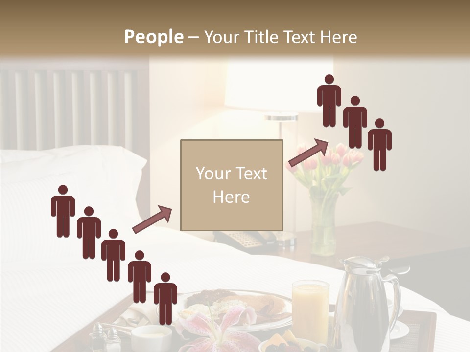 Morning Tea Tray PowerPoint Template
