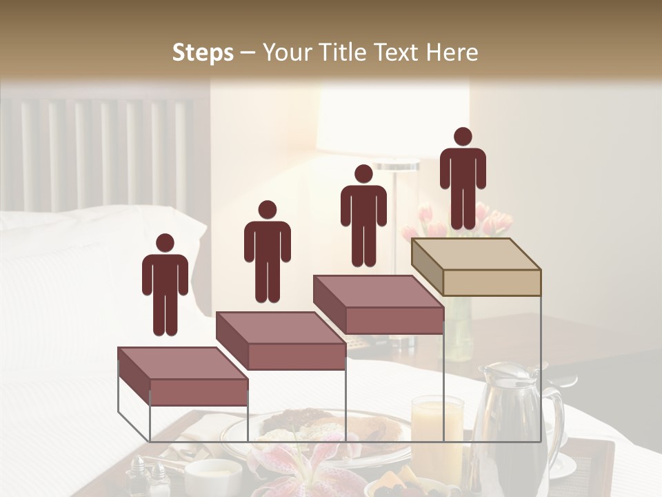 Morning Tea Tray PowerPoint Template