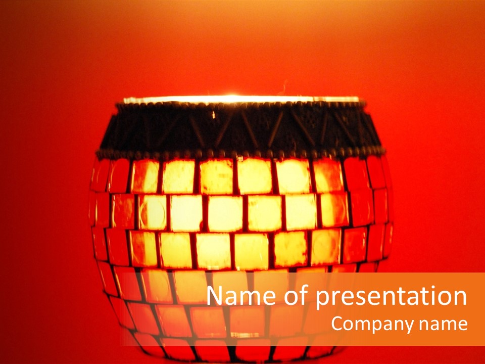 Cold Bulb Winter PowerPoint Template