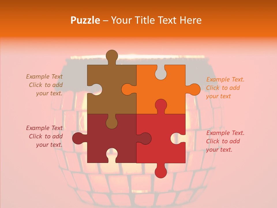 Cold Bulb Winter PowerPoint Template