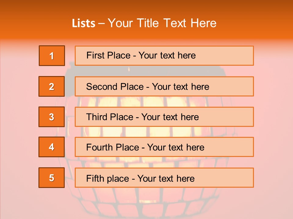 Cold Bulb Winter PowerPoint Template