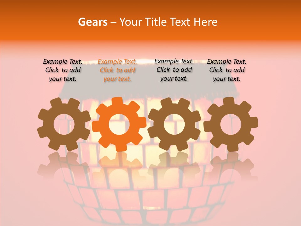 Cold Bulb Winter PowerPoint Template