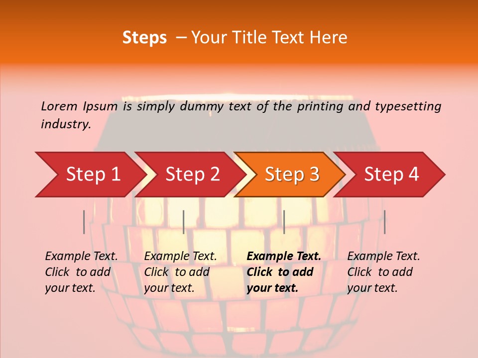 Cold Bulb Winter PowerPoint Template