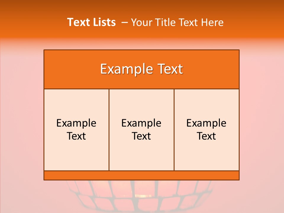 Cold Bulb Winter PowerPoint Template