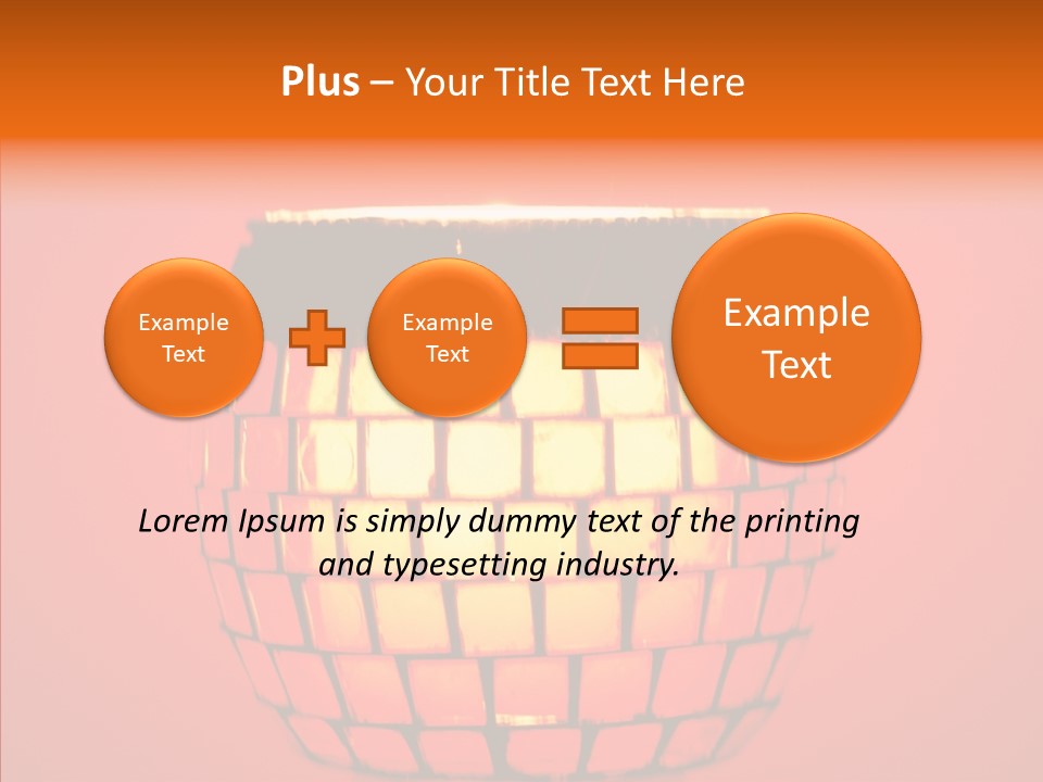 Cold Bulb Winter PowerPoint Template