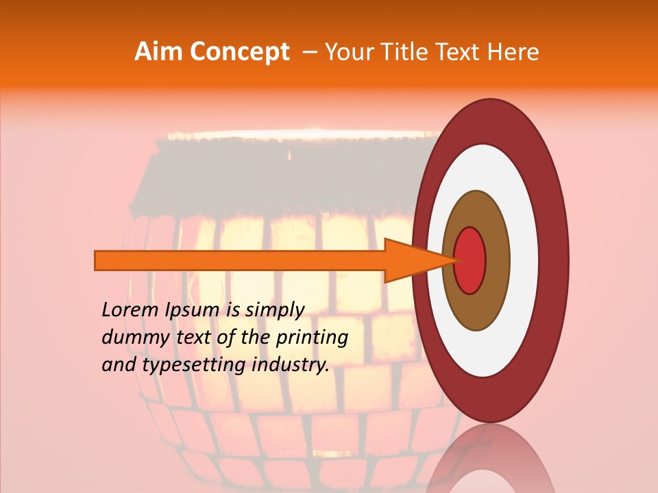 Cold Bulb Winter PowerPoint Template