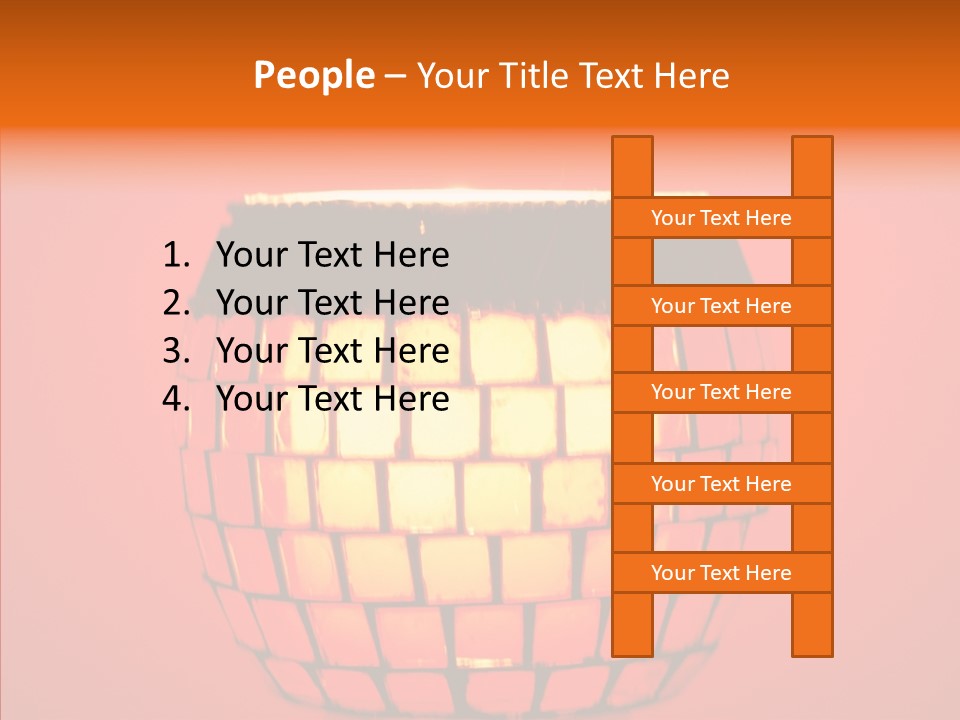 Cold Bulb Winter PowerPoint Template