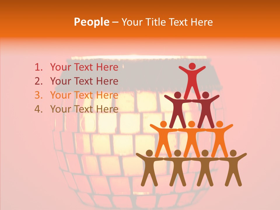 Cold Bulb Winter PowerPoint Template