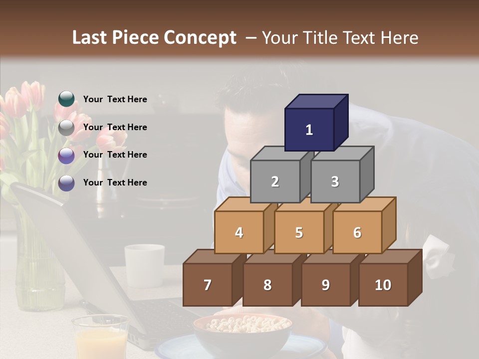 Dad Breakfast Daughter PowerPoint Template