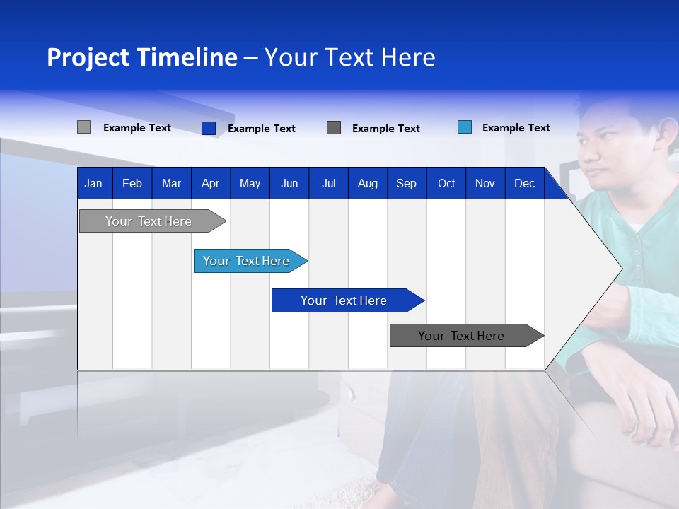 Wife Front Flat PowerPoint Template