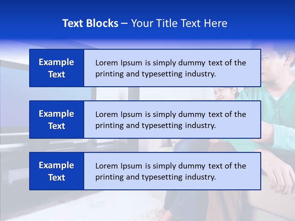 Wife Front Flat PowerPoint Template