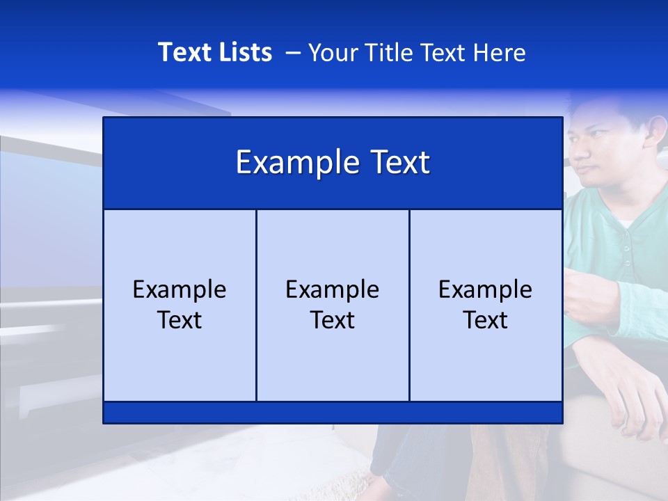 Wife Front Flat PowerPoint Template