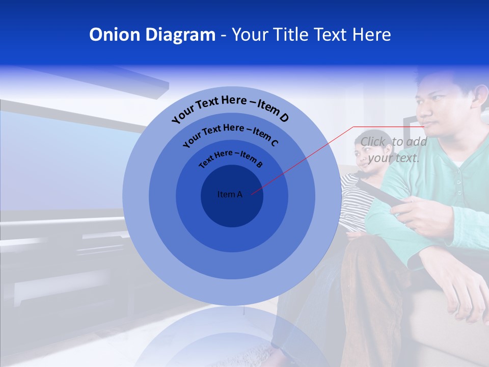 Wife Front Flat PowerPoint Template