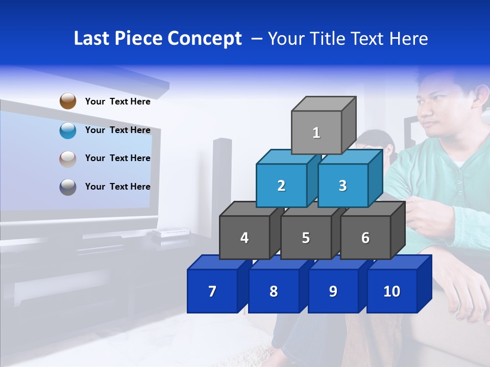 Wife Front Flat PowerPoint Template