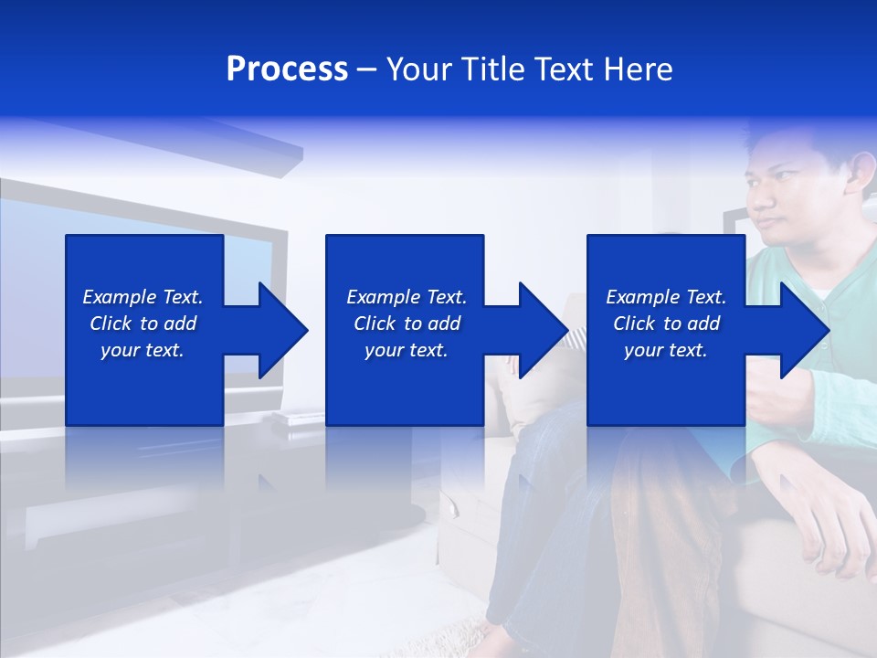 Wife Front Flat PowerPoint Template