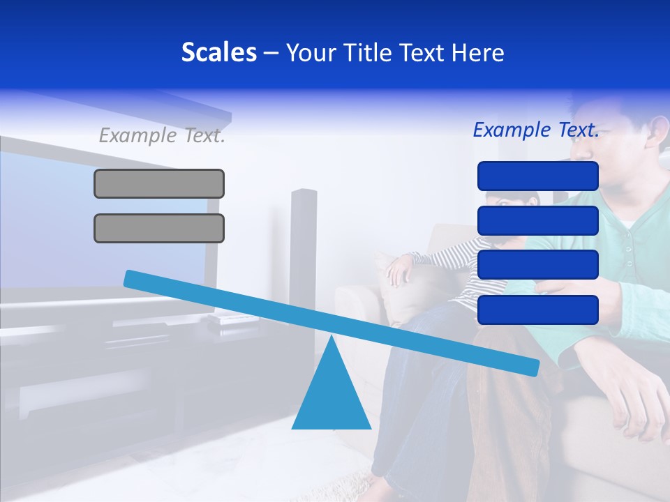 Wife Front Flat PowerPoint Template