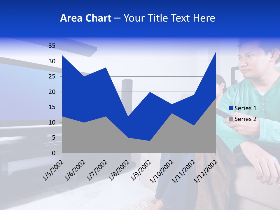 Wife Front Flat PowerPoint Template