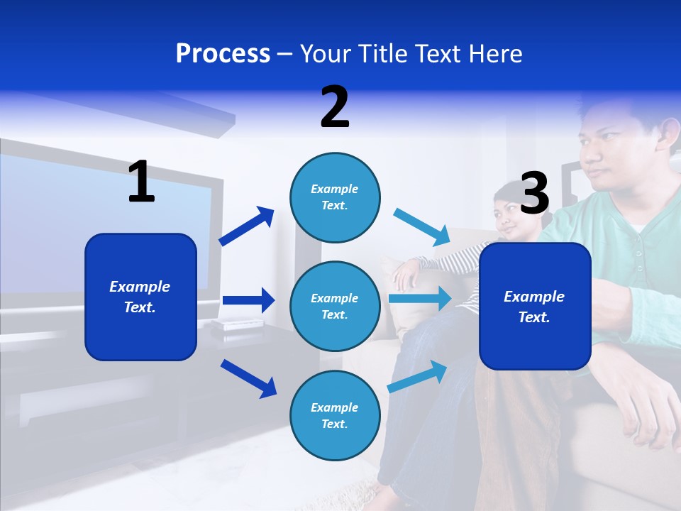 Wife Front Flat PowerPoint Template