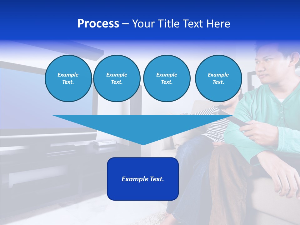 Wife Front Flat PowerPoint Template
