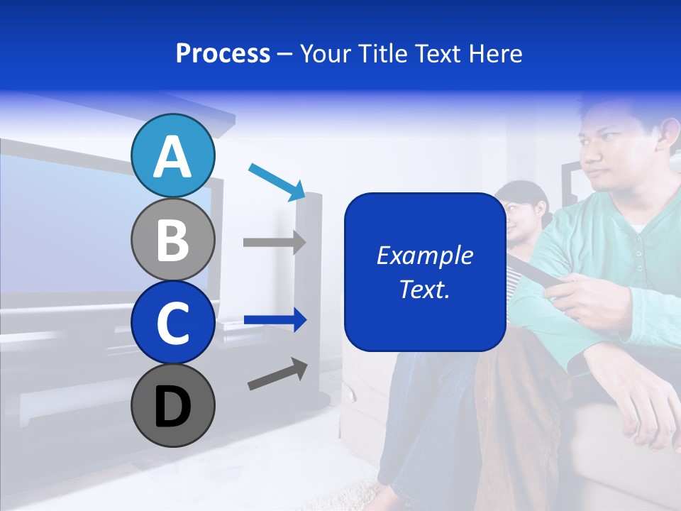 Wife Front Flat PowerPoint Template