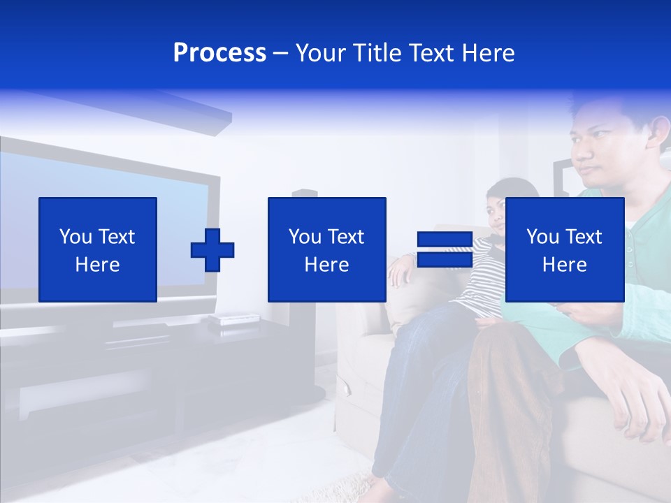 Wife Front Flat PowerPoint Template