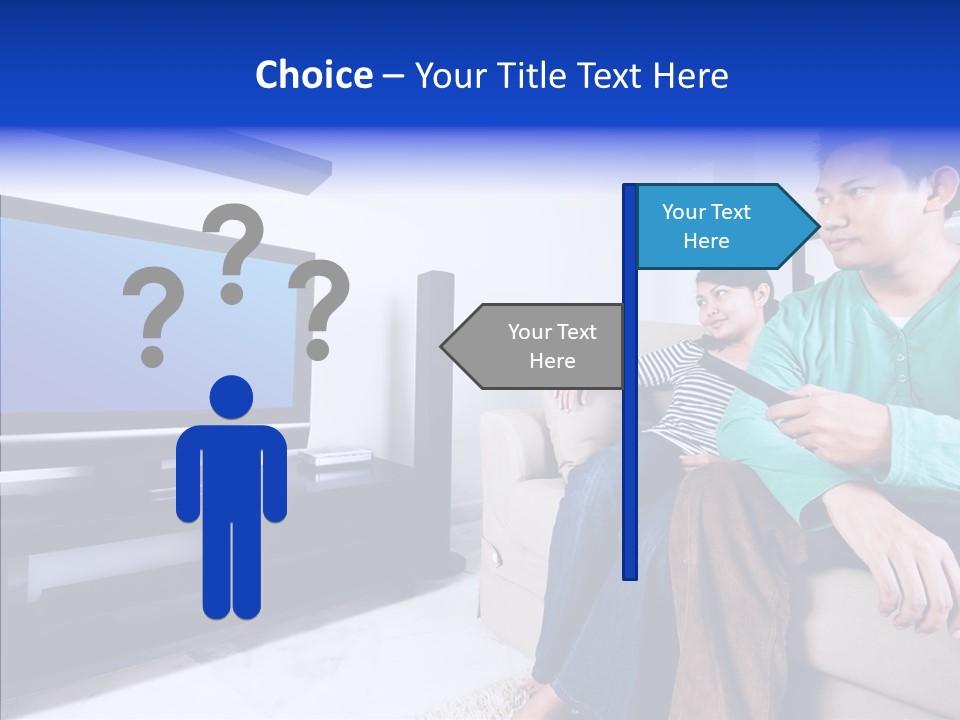 Wife Front Flat PowerPoint Template