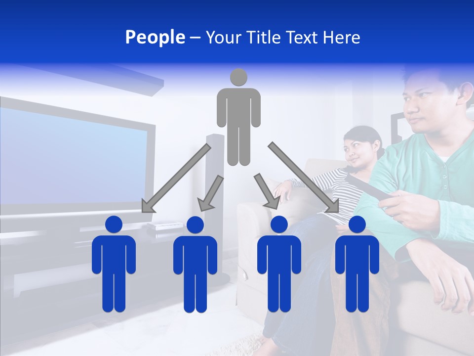 Wife Front Flat PowerPoint Template