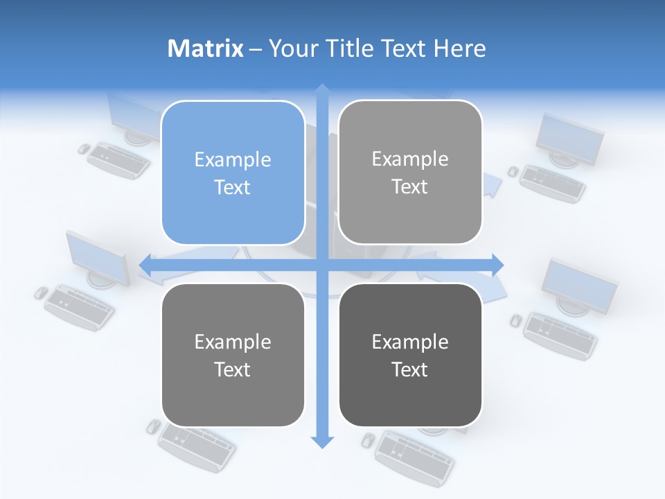 Management Corporation Teamwork PowerPoint Template