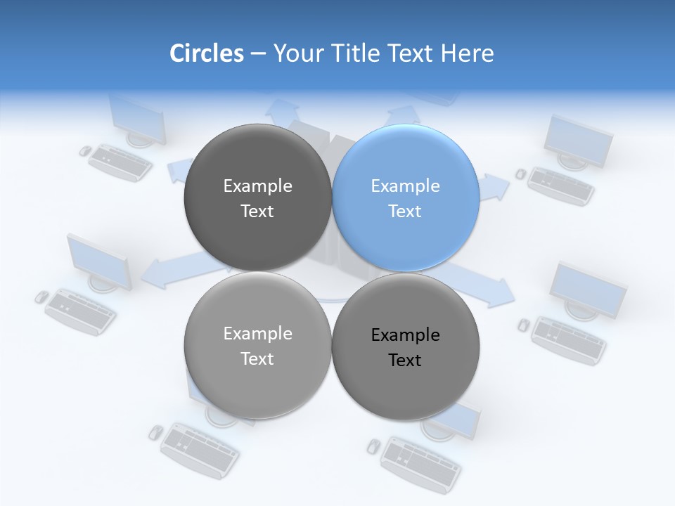 Management Corporation Teamwork PowerPoint Template