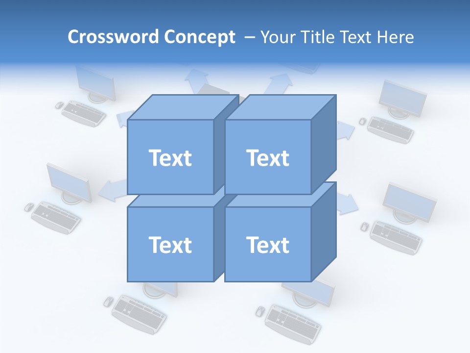 Management Corporation Teamwork PowerPoint Template
