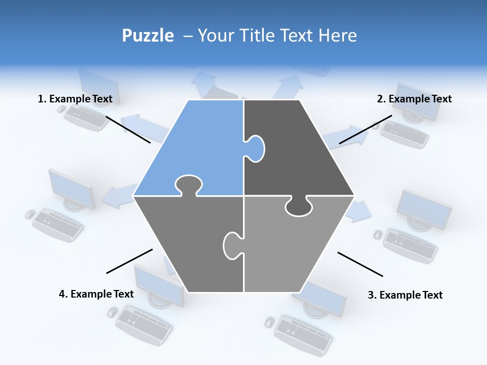 Management Corporation Teamwork PowerPoint Template