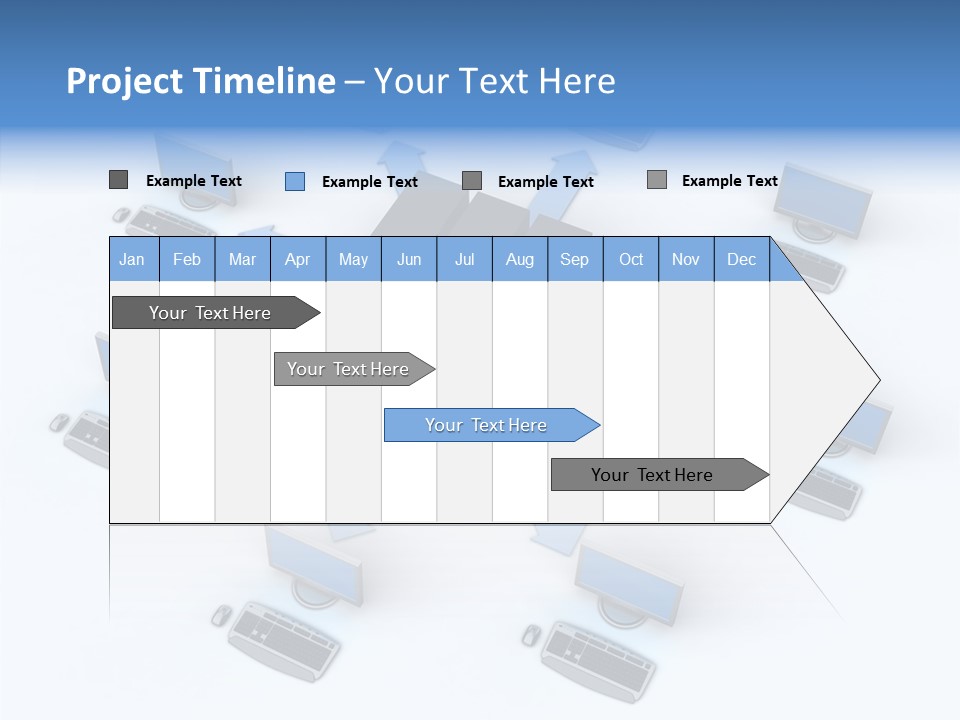 Management Corporation Teamwork PowerPoint Template