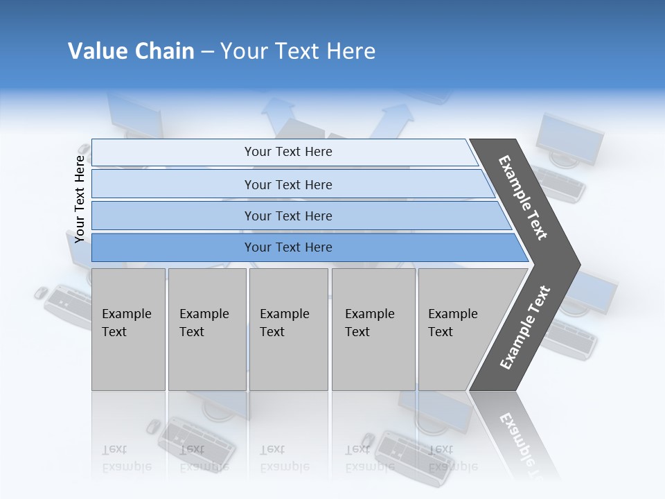 Management Corporation Teamwork PowerPoint Template