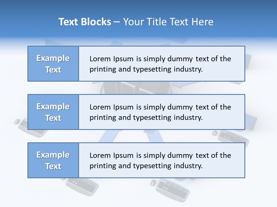 Management Corporation Teamwork PowerPoint Template