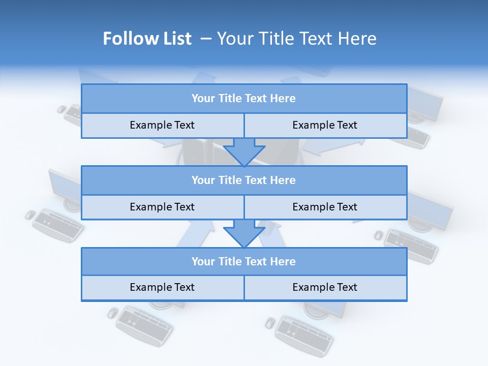 Management Corporation Teamwork PowerPoint Template