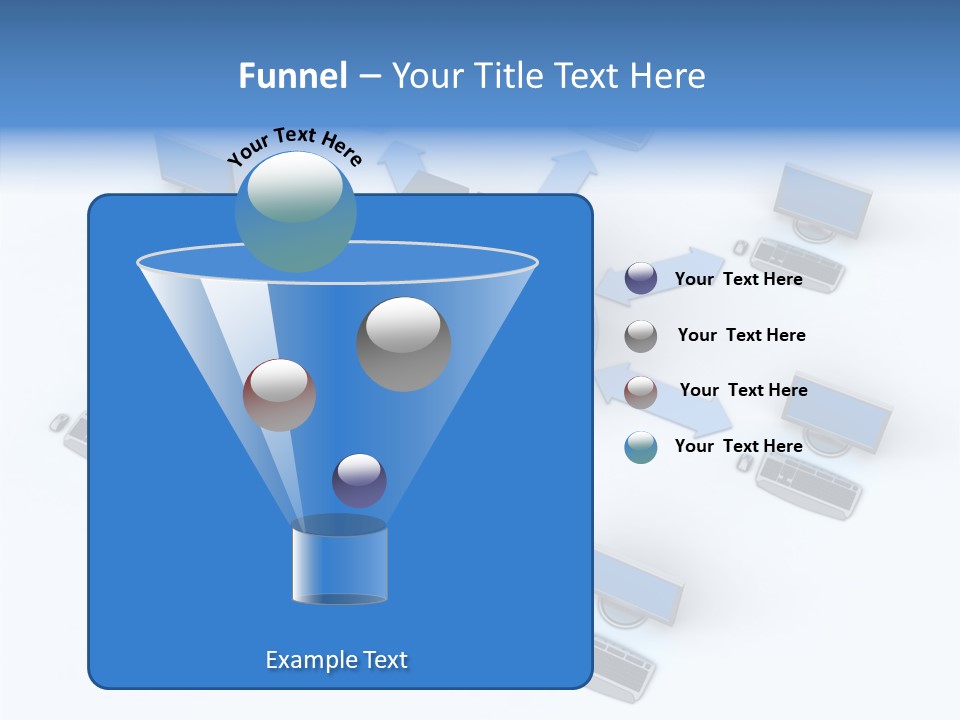 Management Corporation Teamwork PowerPoint Template