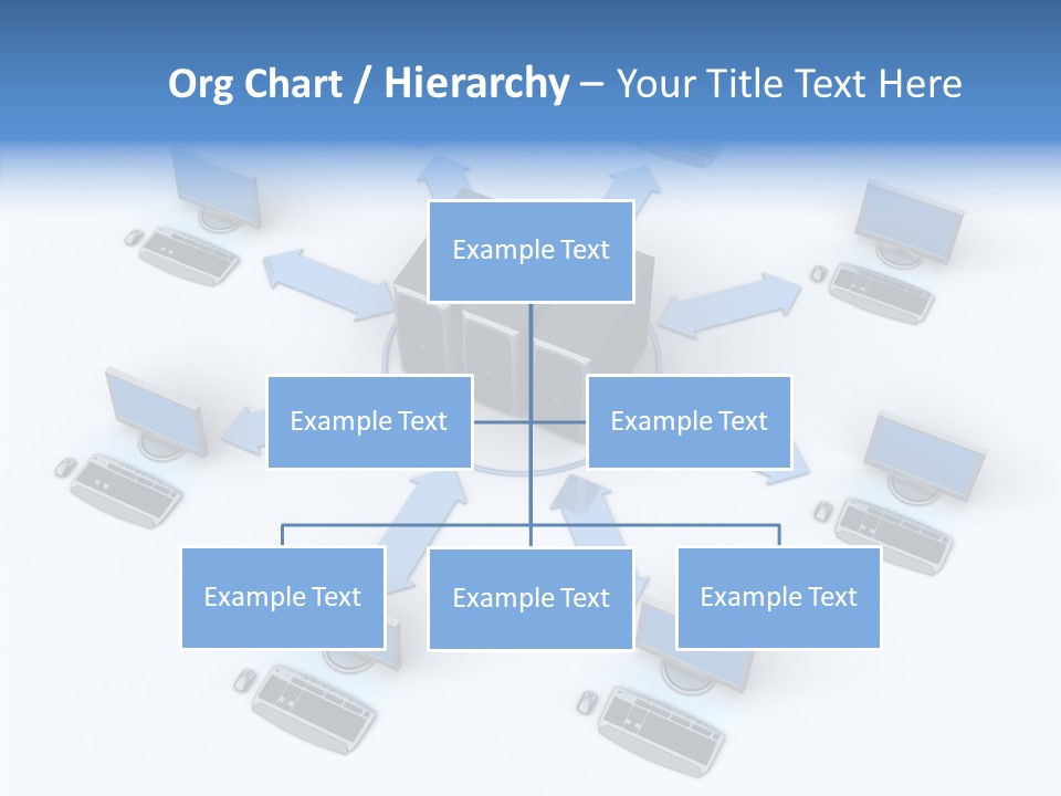 Management Corporation Teamwork PowerPoint Template