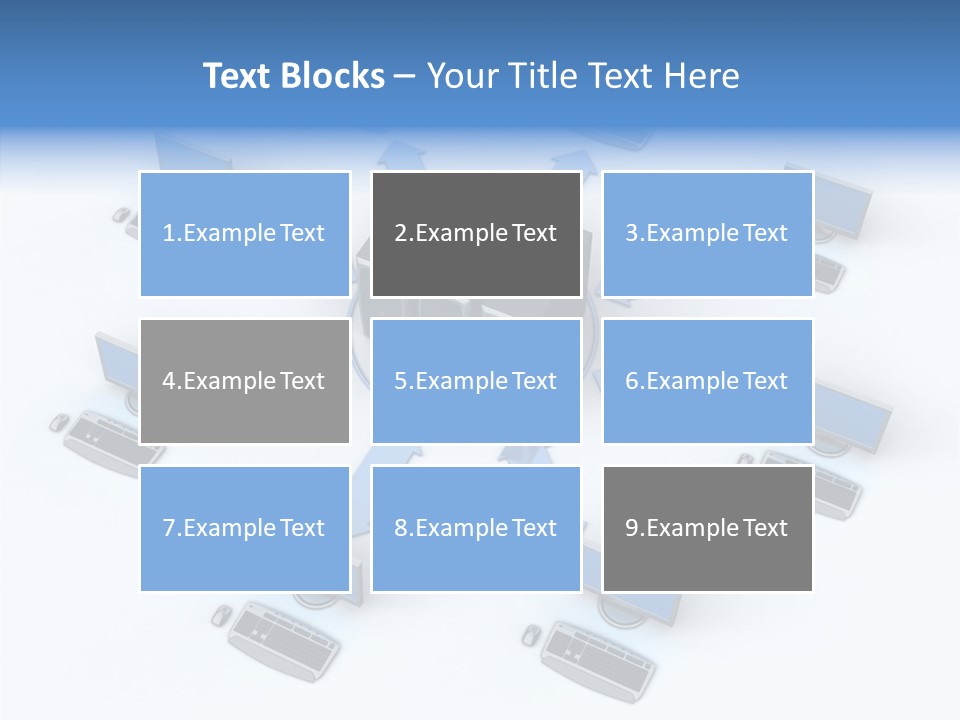 Management Corporation Teamwork PowerPoint Template
